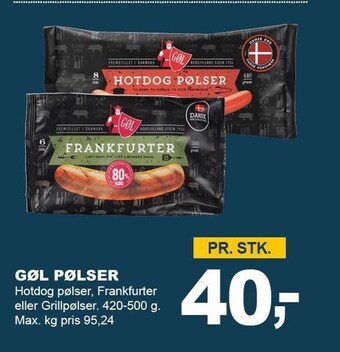Gøl pølser