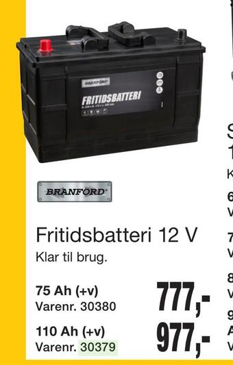 Harald Nyborg Fritidsbatteri 12 v tilbud