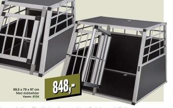 Harald Nyborg Hundebur til bil tilbud