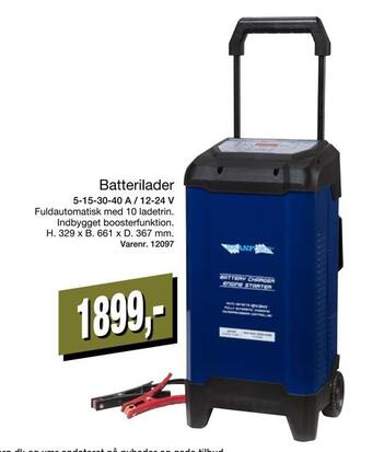 Harald Nyborg Batterilader tilbud