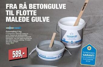Harald Nyborg Gulvmaling 5 kg tilbud