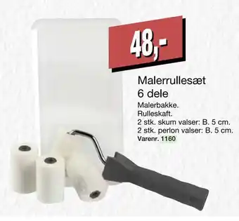 Harald Nyborg Malerrullesæt 6 dele tilbud