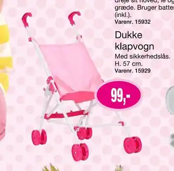 Harald Nyborg Dukke klapvogn tilbud