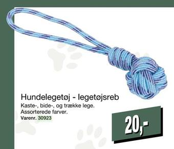 Harald Nyborg Hundelegetøj - legetøjsreb tilbud