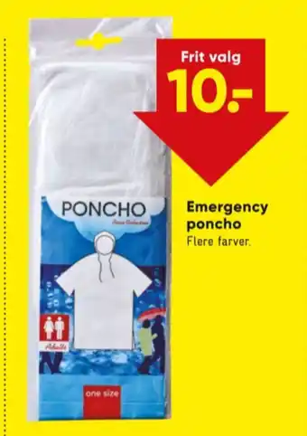 Bilka Ukendt regnslag tilbud