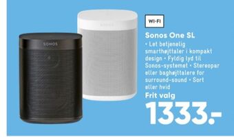 Bilka Sonos højttaler tilbud