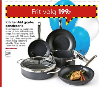 Bilka Kitchen aid stegepande tilbud