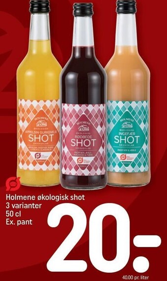 REMA 1000 Holmene økologisk shot tilbud