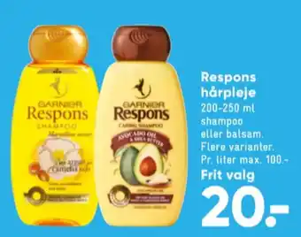 Respons shampoo