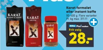 Bilka Klassisk blanding kaffe formalet tilbud