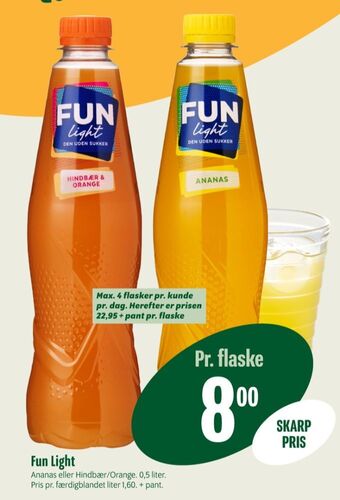 Min Købmand Fun konc. læskedrik tilbud