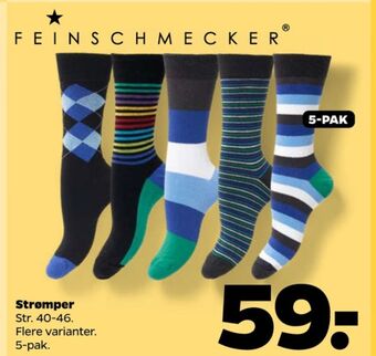 Netto Feinschmecker strømper tilbud