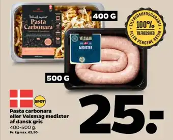 Netto Danish crown pasta carbonara tilbud