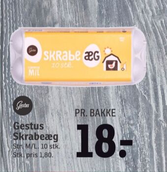 SPAR Gestus æg tilbud