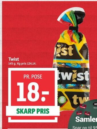 SPAR Twist dessertchokolade tilbud