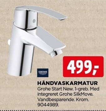 jem & fix Håndvaskarmatur tilbud