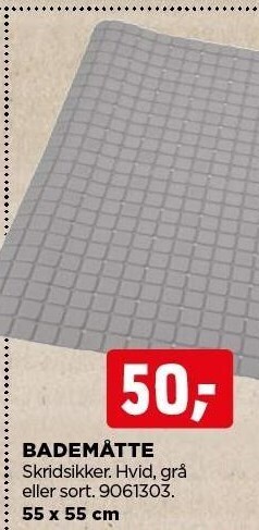 jem & fix Bademåtte tilbud
