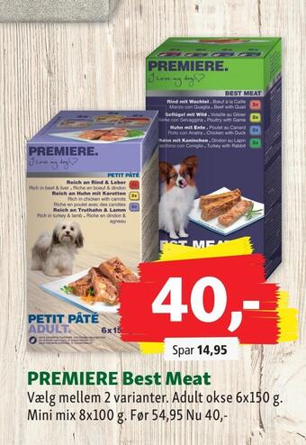 Maxi Zoo Premiere best meat tilbud