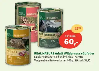 Maxi Zoo Real nature adult wilderness vådfoder tilbud