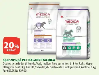 Maxi Zoo Spar 20% på pet balance medica tilbud