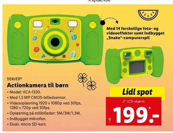 Actionkamera til børn
