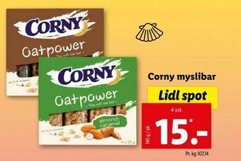 Let-Køb Corny myslibar tilbud