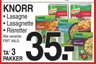 ABC Lavpris Knorr tilbud