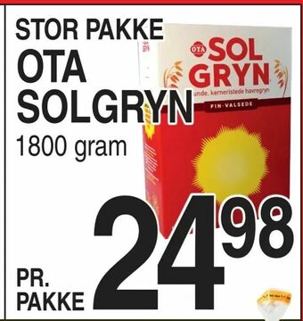 ABC Lavpris Ota solgryn tilbud
