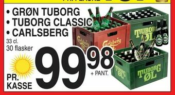 ABC Lavpris Grøn tuborg • tuborg classic • carlsberg tilbud