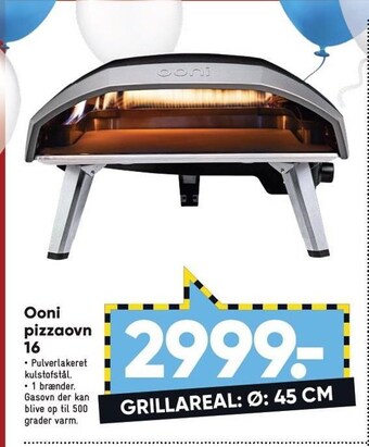 Bilka Ooni pizzaovn 16 tilbud