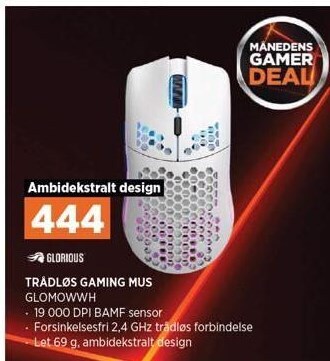 Power Trådløs gaming mus tilbud
