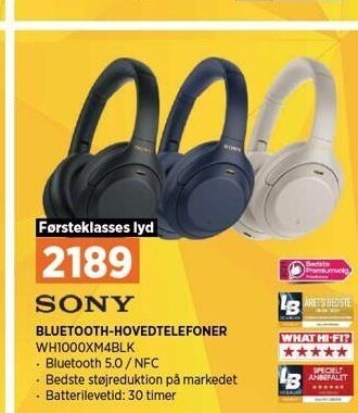 Power Bluetooth-hovedtelefoner tilbud