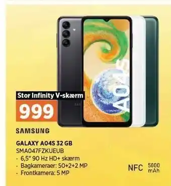 Power Galaxy ao4s 32 gb tilbud