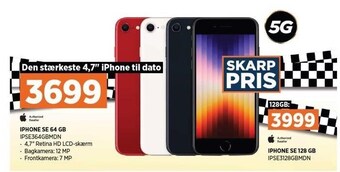 Power Iphone se 64 gb tilbud