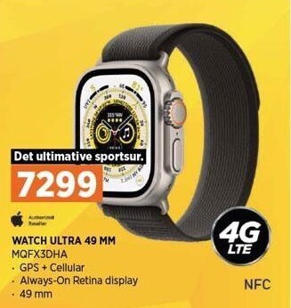 Power Watch ultra 49 mm tilbud