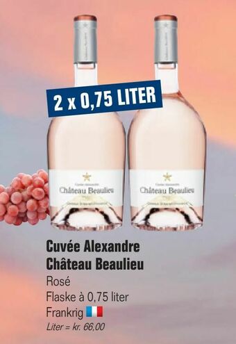 Otto Duborg Cuvée Alexandre Château Beaulieu tilbud