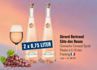 Otto Duborg Gérard Bertrand Côte des Roses tilbud