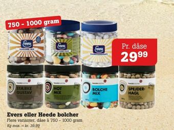 Poetzsch Padborg Evers eller Heede bolcher tilbud