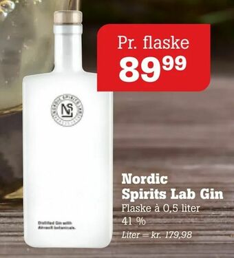 Poetzsch Padborg Nordic Spirits Lab Gin tilbud