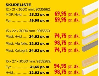 jem & fix Hornbaek skureliste tilbud