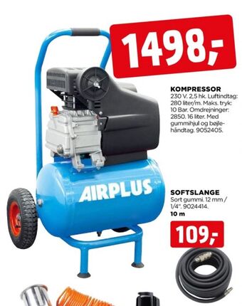 jem & fix Airplus kompressor tilbud
