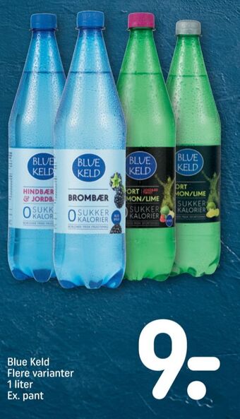 REMA 1000 Blue keld mineralvand tilbud