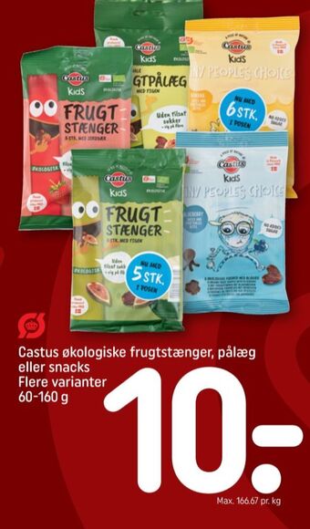 REMA 1000 Castus frugtstænger tilbud