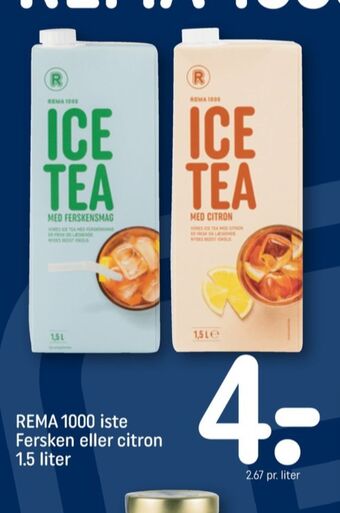 REMA 1000 Rema 1000 ice tea tilbud