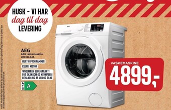 Skousen Aeg vaskemaskine tilbud