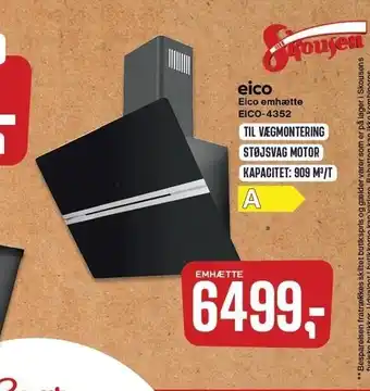 Skousen Eico emhætte tilbud