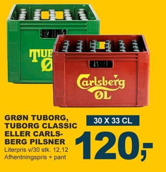 Let-Køb Grøn øl tilbud