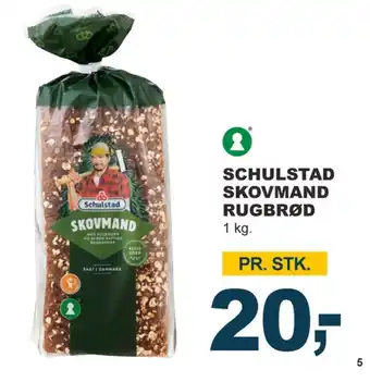 Skovmand rugbrød-skiver