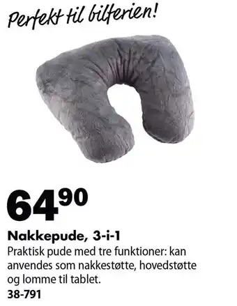 Nakkepude, 3-i-1