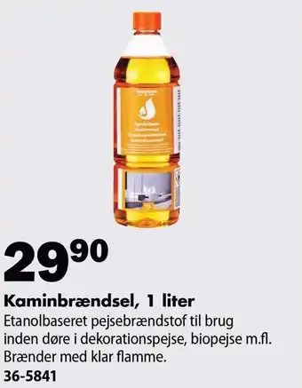 Kaminbrændsel, 1 liter
